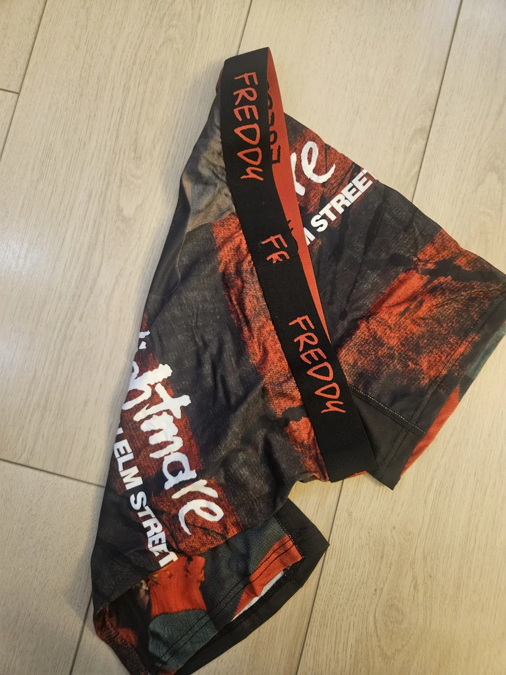 Freddy 'A Nightmare on Elm Street' Men's Boxer Briefs in Black & Red